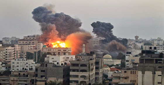 GAZA UNDER ATTACK