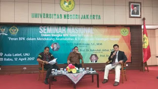 BPK Goes To Campus :  “Peran BPK dalam Mendukung Akuntanbilitas dan Transparasi Keuangan Negara”