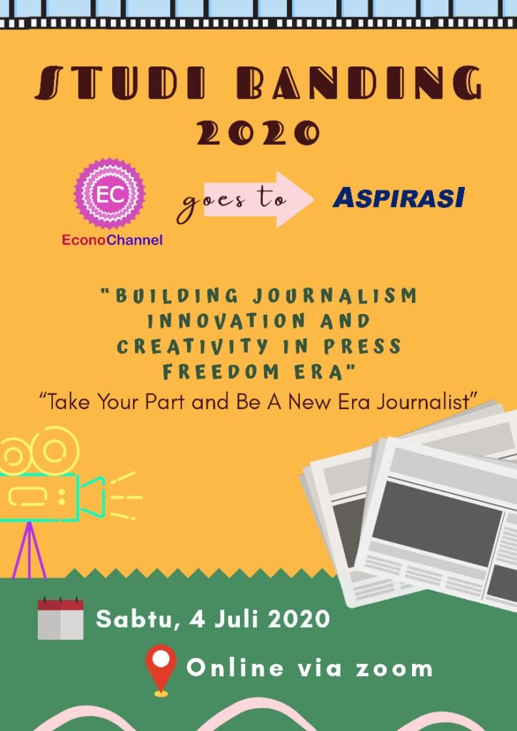 Studi Banding Econochannel dan Aspirasi: Take Your Part and Be A New Era Journalism